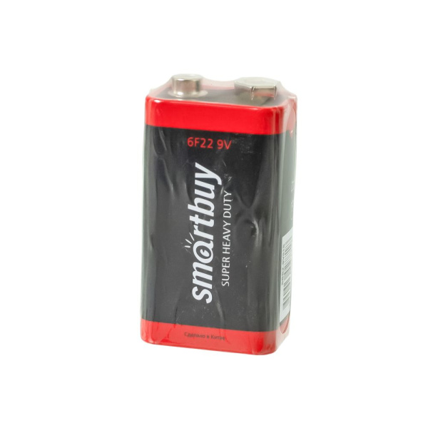 Изображение батарейка smartbuy 6f22/1s крона соль 