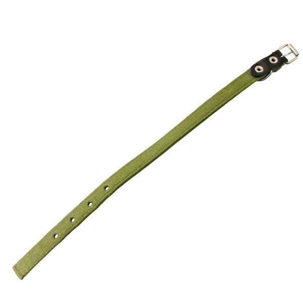 Изображение ошейник двойной с подпряжником 20мм х 450мм, брезент