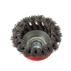 Изображение щетка для ушм vertextools (вертекс) чашка жесткая м14 75 мм 1/100 /12200-075
