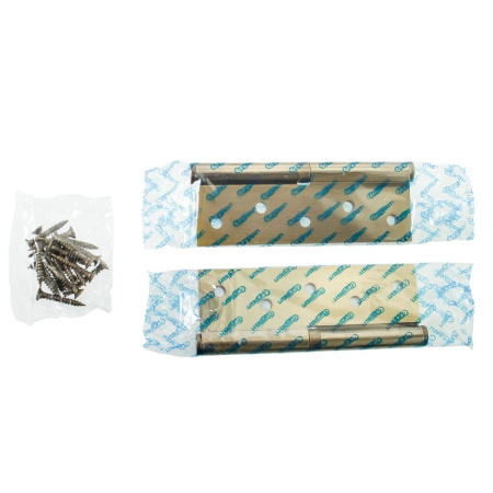 Изображение петля нора-м 750-5"-120х80х2,5-ab-l (бронза) левая (20/100)