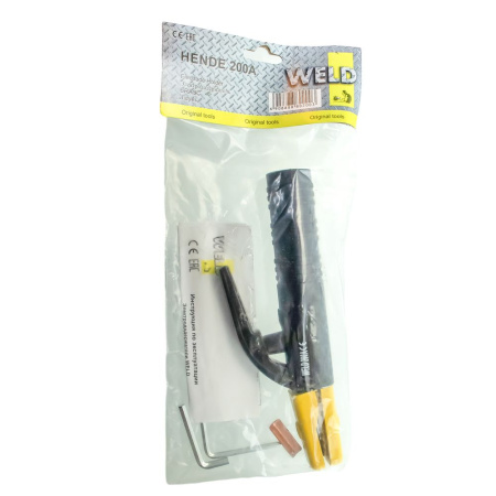 Изображение держатель эл-да 200a hende (латунь 60%) премиум