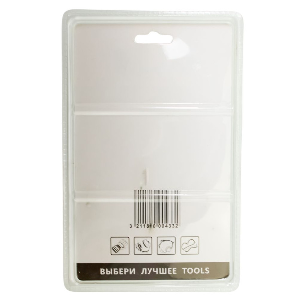 Изображение набор сверл ступенчатых 3 предмета  (4-12, 4-20, 4-32) "мастер" (черный)