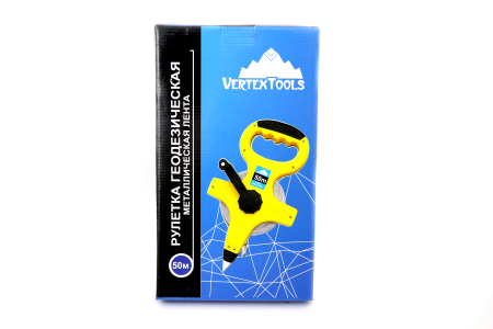 Изображение лента мерная vertextools (вертекс) геодезическая (металл) 30 м 3030-30