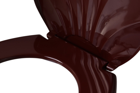 Изображение крышка для унитаза ракушка росспласт (уп. 10) коричневая