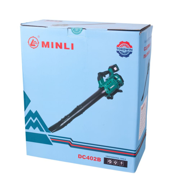 Изображение пылесос аккумуляторный садовый (воздуходув) 18в torgwin / minli -zzz-