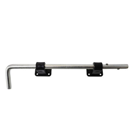 Изображение задвижка дверная зд-16 цинк (400мм) (металлист, г.кунгур) (10)