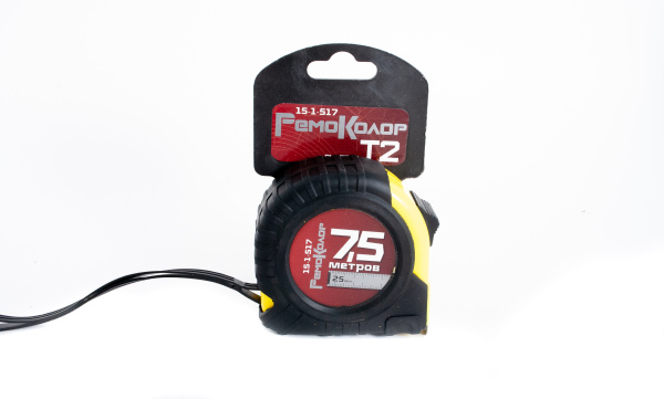 Изображение рулетка hobbi "t2" 7,5 м*25 мм 1/6 шт