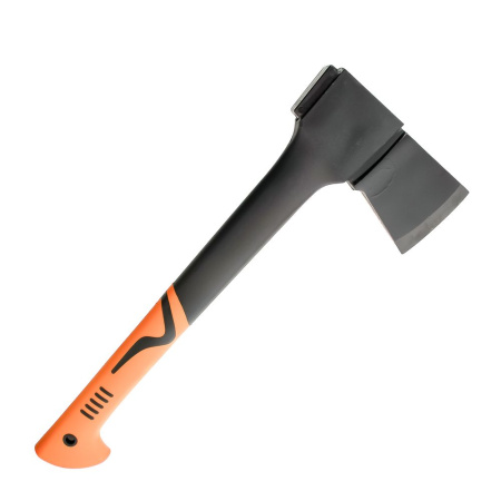 Изображение топор "мастер" 1000г фибер. рукоятка в чехле-кобуре №601b прямой