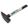 Изображение молоток слесарный с деревянной рукояткой vertextools (вертекс) 1000 гр, кв.б. 