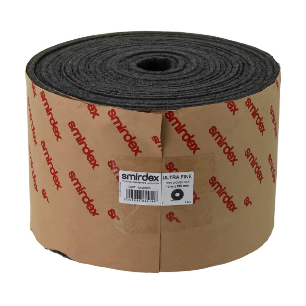 Изображение абразивная подушка ultra fine uf600 (серый) 200*10 м (рулон) smirdex