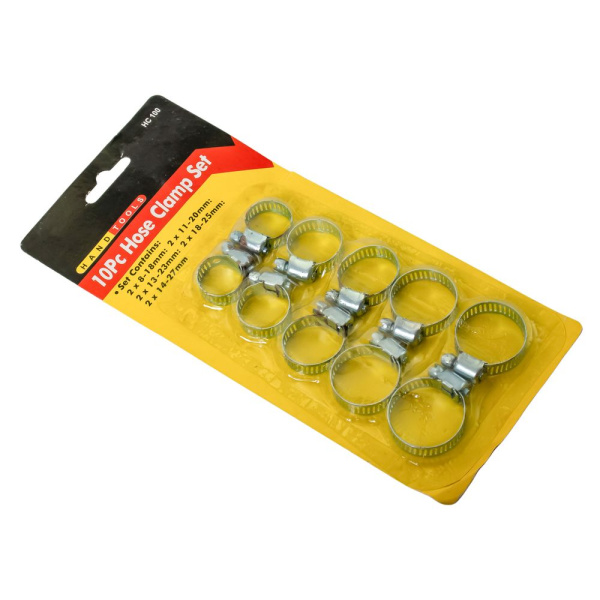 Изображение набор хомутов 10шт.13,18,25,32,38 на блист. /70wy-9-7970wy-10-107/70wy-26-47/240,шт  -zzz- 