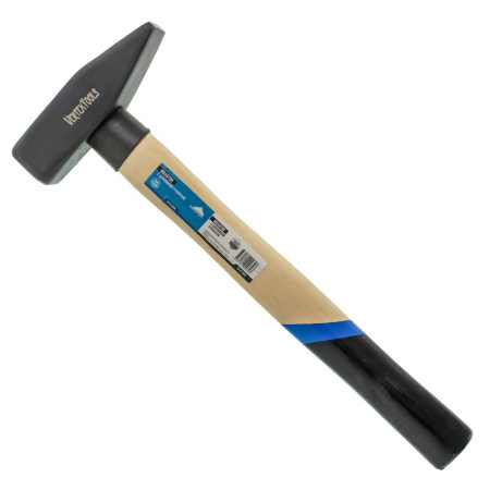 Изображение молоток слесарный с деревянной рукояткой vertextools (вертекс) 1000 гр, кв.б. 