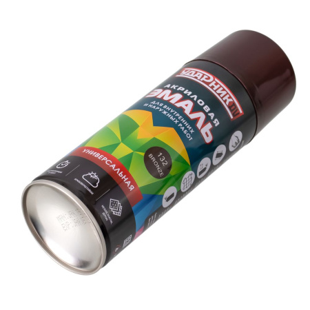 Изображение краска - спрей №132 /400ml*12pcs*300g/ ударник (antique-bronze") (бронза) /12 шт