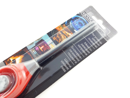 Изображение зажигалка газовая ecos gl-001r, красная / 24