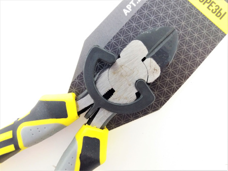 Изображение бокорезы (кусачки) трехкомпанентная рукоятка 180 мм,чеглок (60 шт) /6 шт