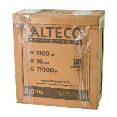 Изображение станок сверлильный alteco professional md 1116 с магнитной стойкой