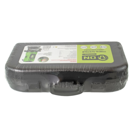 Изображение лазерный уровень 3-on самовыравнивающийся, 2 луча, 10м, кейс, +штатив, красный луч