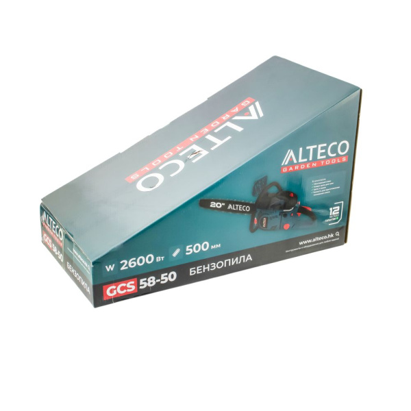 Изображение бензопила gcs 58-50 alteco 76 зв. (3,5 квт, 58 см³, 6,5 кг) 