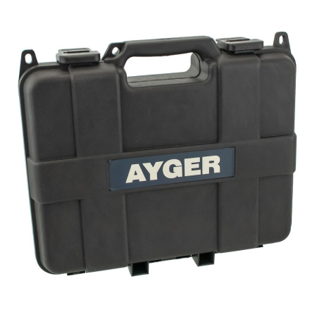 Изображение аккумуляторная дрель шуруповёрт ayger (18 в / 2 а*ч / 1350 об/мин / 30 нм ) ap18bl  акция !