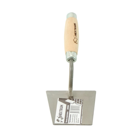 Изображение кельма nextrium "трапеция" отделочника 280*100мм усил.дерев. ручка,метал.колпач./ 10 / 50