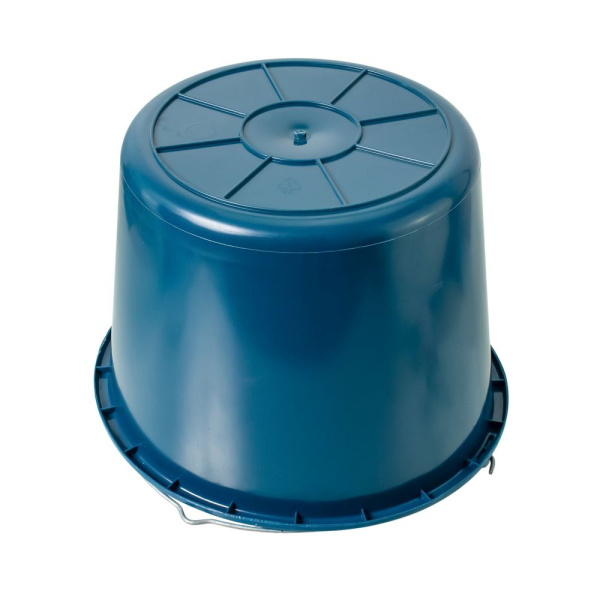 Изображение ведро строительное 16 л синее особо прочное /10 шт