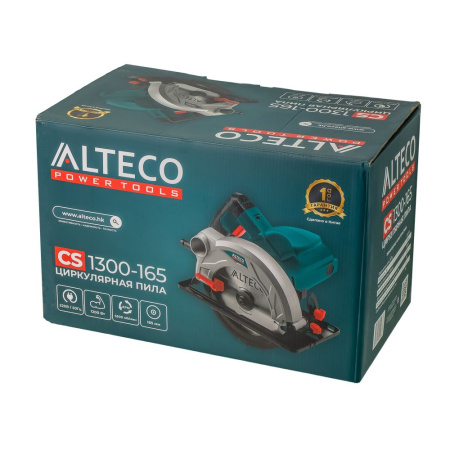 Изображение циркулярная пила alteco cs 1300-165