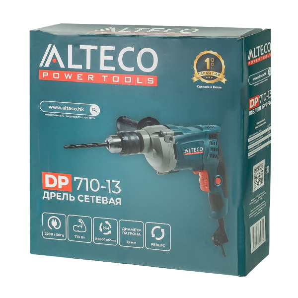 Изображение дрель alteco professional dp 710-13