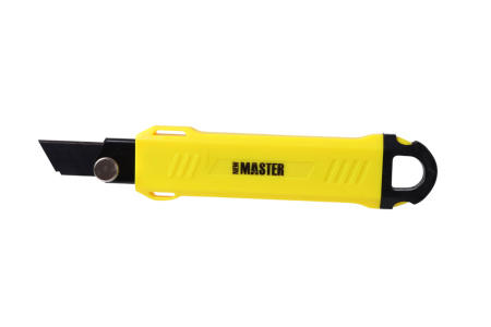 Изображение нож малярный 18 мм с фиксатором 2в1 ms10895  "мастер"  12 / 144 шт 
