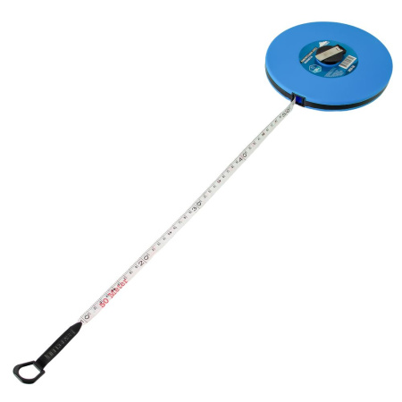 Изображение лента мерная vertextools (вертекс) (фибергласс) геодезическая закрытый корпус 50 м 3050-50