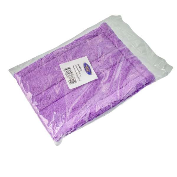 Изображение запаска для швабры 47 см гладкая м/ф на карманах (100)