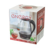 Изображение чайник energy e-262 (1.7л) стекло, пластик белый, мощность 1850-2200 вт
