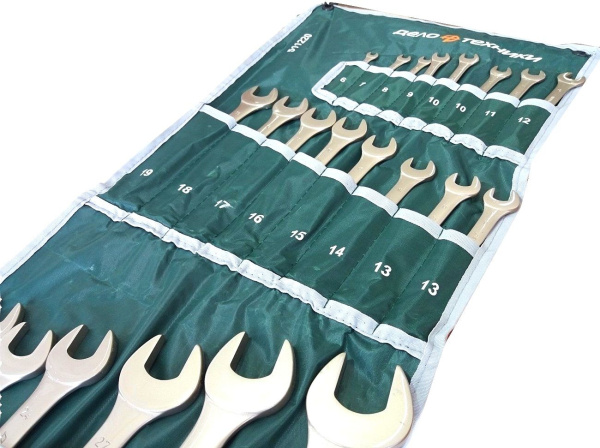 Изображение набор ключей комб. дт в тетрон.сумке -22 предм. 511220