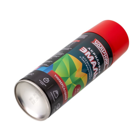 Изображение краска - спрей №23 /400ml*12pcs*300g/ ударник "skarlet") (алый) /12 шт