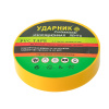 Изображение изолента ударник 0,19мм*16мм*10м желтая /200