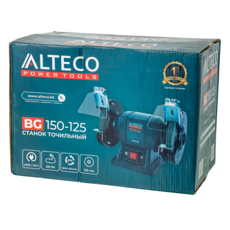 Изображение станок точильный bg 150-125 alteco
