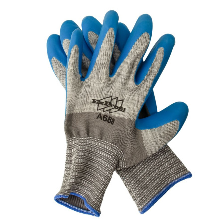 Изображение перчатки обливные серые  р.9 (12/840) (кубик серый)     п15