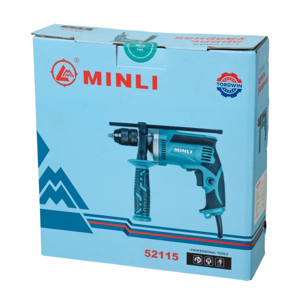 Изображение дрель ударная 550вт torgwin / minli -zzz-
