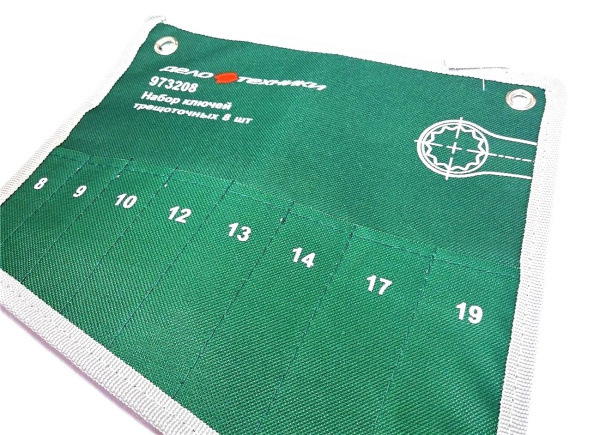 Изображение сумка для набора комбинированных ключей 8 предм. дт 973208