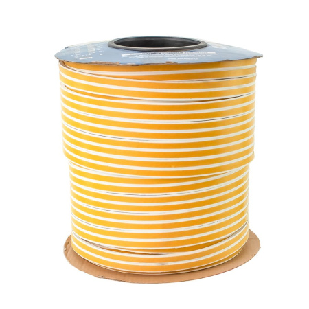 Изображение уплотнитель резиновый ударник р профиль 9*5,5мм*100 м (белый) /8шт 