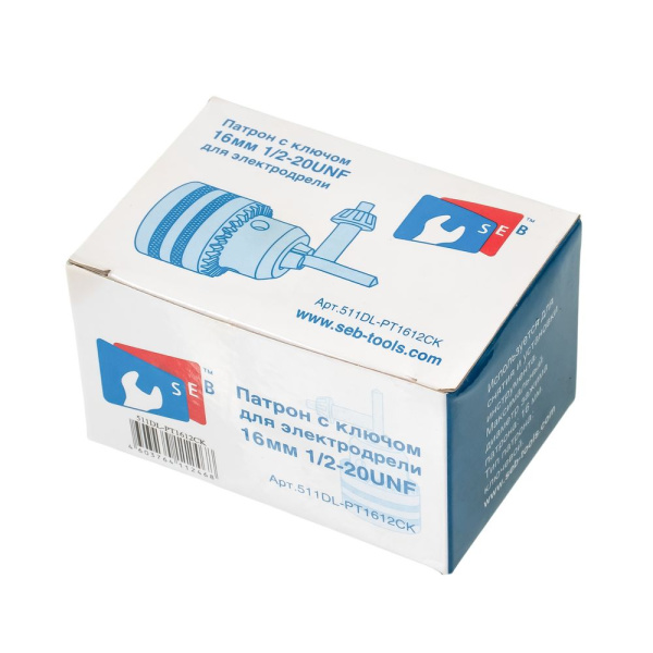 Изображение патрон 13 1/2 мм самозажим. (металл) seb/torgwin