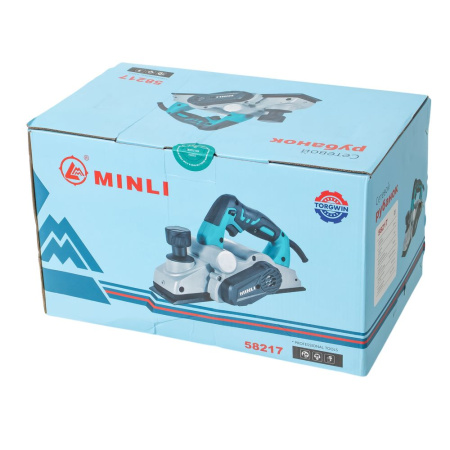 Изображение рубанок электрический 750вт torgwin / minli (нож 82*29 мм) -zzz-