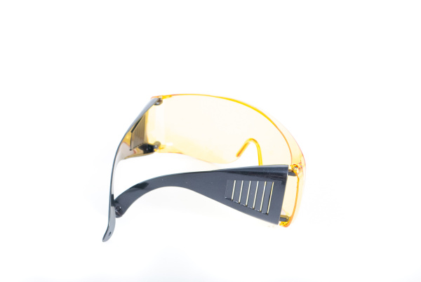 Изображение очки champion защитные, с дужками, желтые /1008