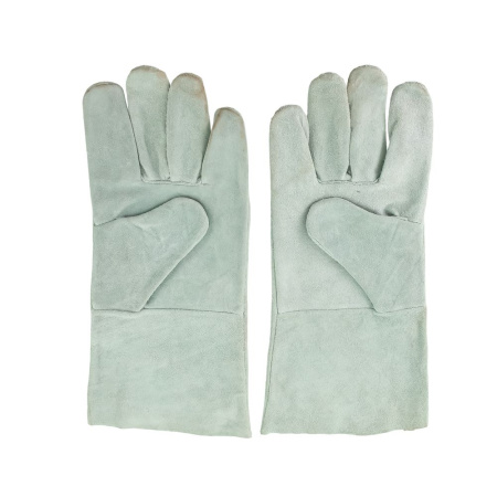 Изображение перчатки краги замшевые серые длинные гвард gward (xy251)  12/60