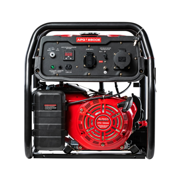 Изображение генератор бензиновый alteco apg 8800e (n) standard 6,6 квт