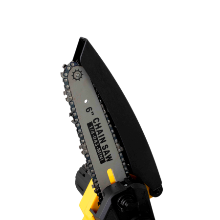 Изображение аккумуляторная цепная мини-пила "ударник" bs8012 6"20v,2850об/мин. 2 аккум. /5 шт