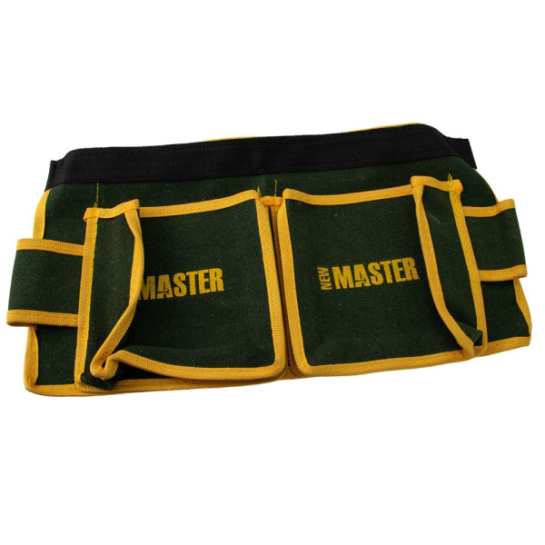 Изображение пояс монтажный сумка (зеленая) для инструментов 7 карманов "мастер"