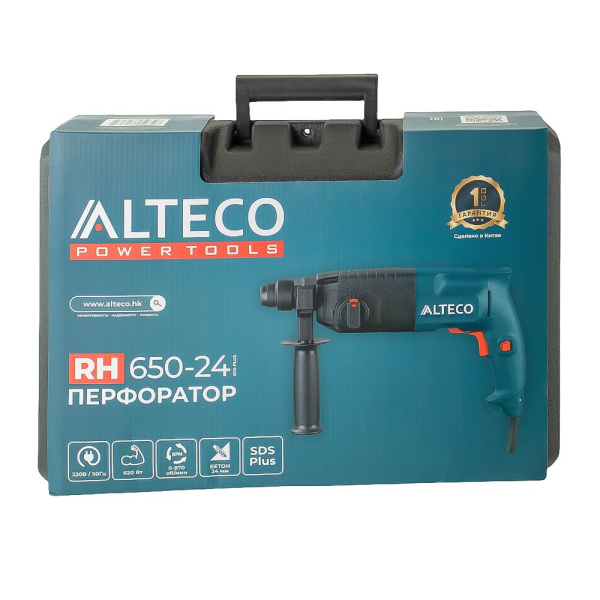 Изображение перфоратор alteco standard sds-plus rh 650-24