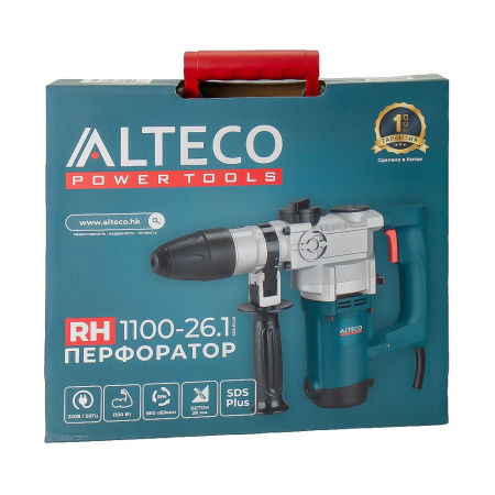 Изображение перфоратор alteco professional sds+ rh 1100-26.1v