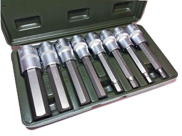 Изображение набор головок дт 1/2' вставка 6-гр.(5-17мм)8 пр. l=100мм  625198