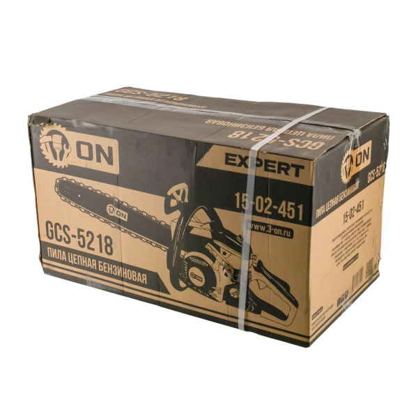 Изображение бензопила on expert gcs-5218, 52 см3, 2,0 квт, 2,7 л.с., 18" (45,7 см)